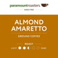 Almond Amaretto Flavored Ground Coffee, 1-12Oz Medium Roast