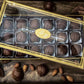 Bergen Marzipan Chocolate Marzipan Gift Box, 18 Pieces, Fun Size/Mini, Dark Brown, 8oz, Model LH-ERNY-0LXG