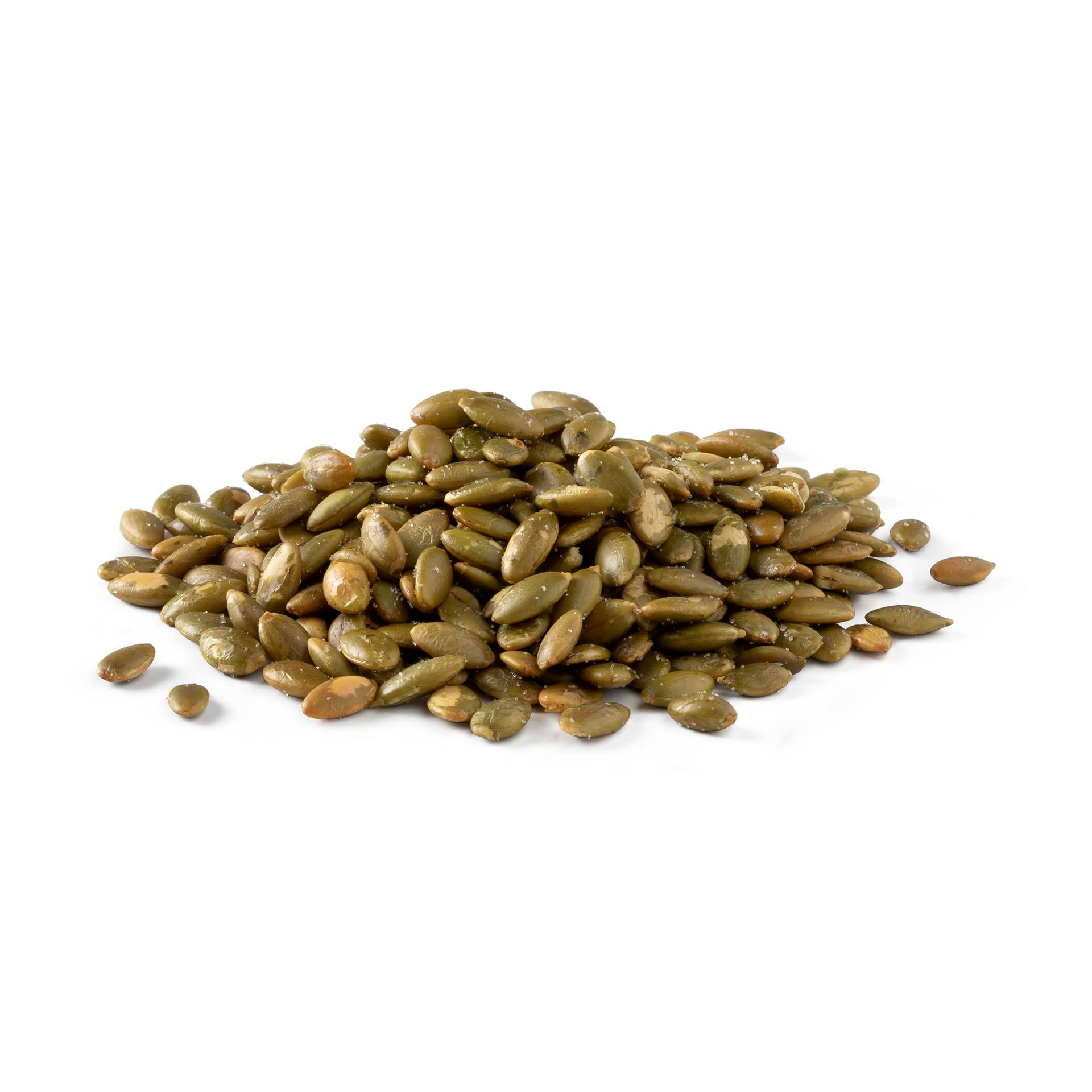 NUTS U.S. Pumpkin Seeds (Pepitas) - Roasted, Salted, Vegan, Gluten Free - 4 LB Resealable Bag