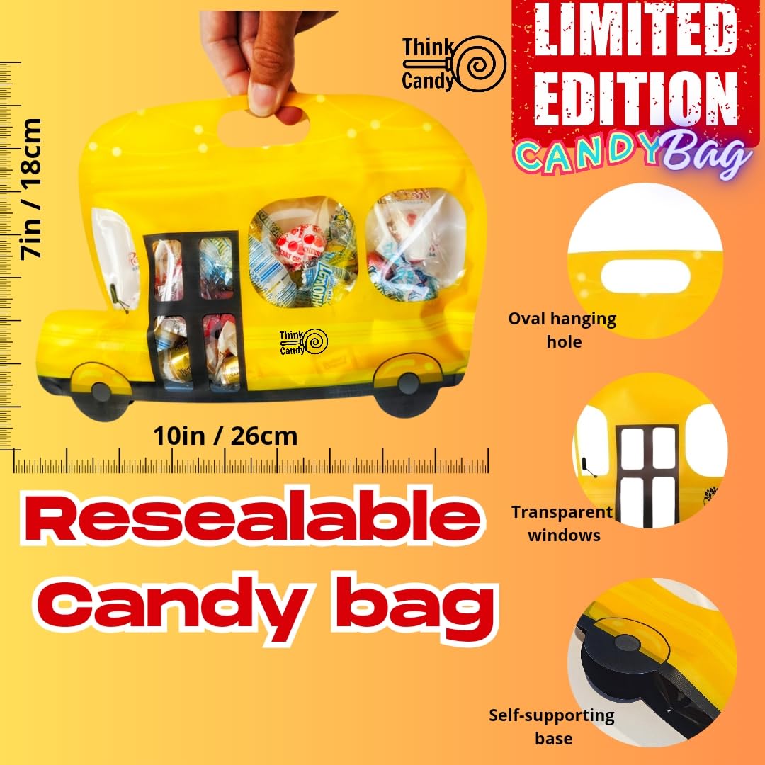 Think Candy Jelly Beans - Pack of 2, New Flavors, Limited Edition, Chewy Candies, 5.197 x 1.613 x 7.28 inches, Individually Bag