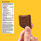 AWAKE - Caffeinated Chocolate Bites - Almond Sea Salt Dark Chocolate (No Sugar Added)  50 Bites - 50mg Caffeine - Energy Bites - Coffee Alternative - Fairtrade  Gluten Free  Non GMO - 0.48oz