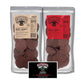 LYZAS SWEETS & TREATS Old Trapper Double Eagle Beef Jerky Gift Set - 10.5 oz (Pack of 2) with Bonus Magnet - Old Fashioned & Spicy