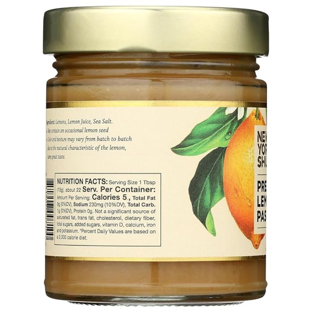 New York Shuk Preserved Lemon Paste - 10.5 Ounce (Pack of 1)