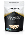 Terrasoul Superfoods Organic Raw Cashews - 16 Oz - Premium Quality for Snacking, Baking, and Culinary Creations