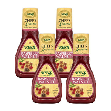 Ken'S Steak House Chef'S Reserve Raspberry Walnut, 9 Ounce (Pack Of 4)