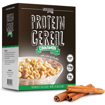 Protein Cereal, Low Carb Cereal, High Protein Cereal, 15G Protein, 6G Net Carbs, High Performance Cereal, 5 Individual Macro-Con