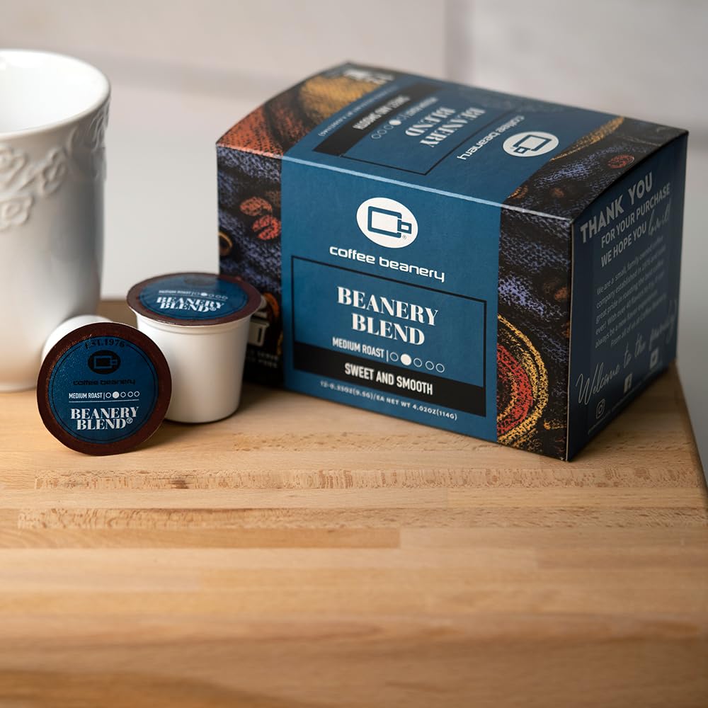 Beanery Blend Single Serve Coffee Pods | 12Ct | 100% Specialty Arabica Coffee