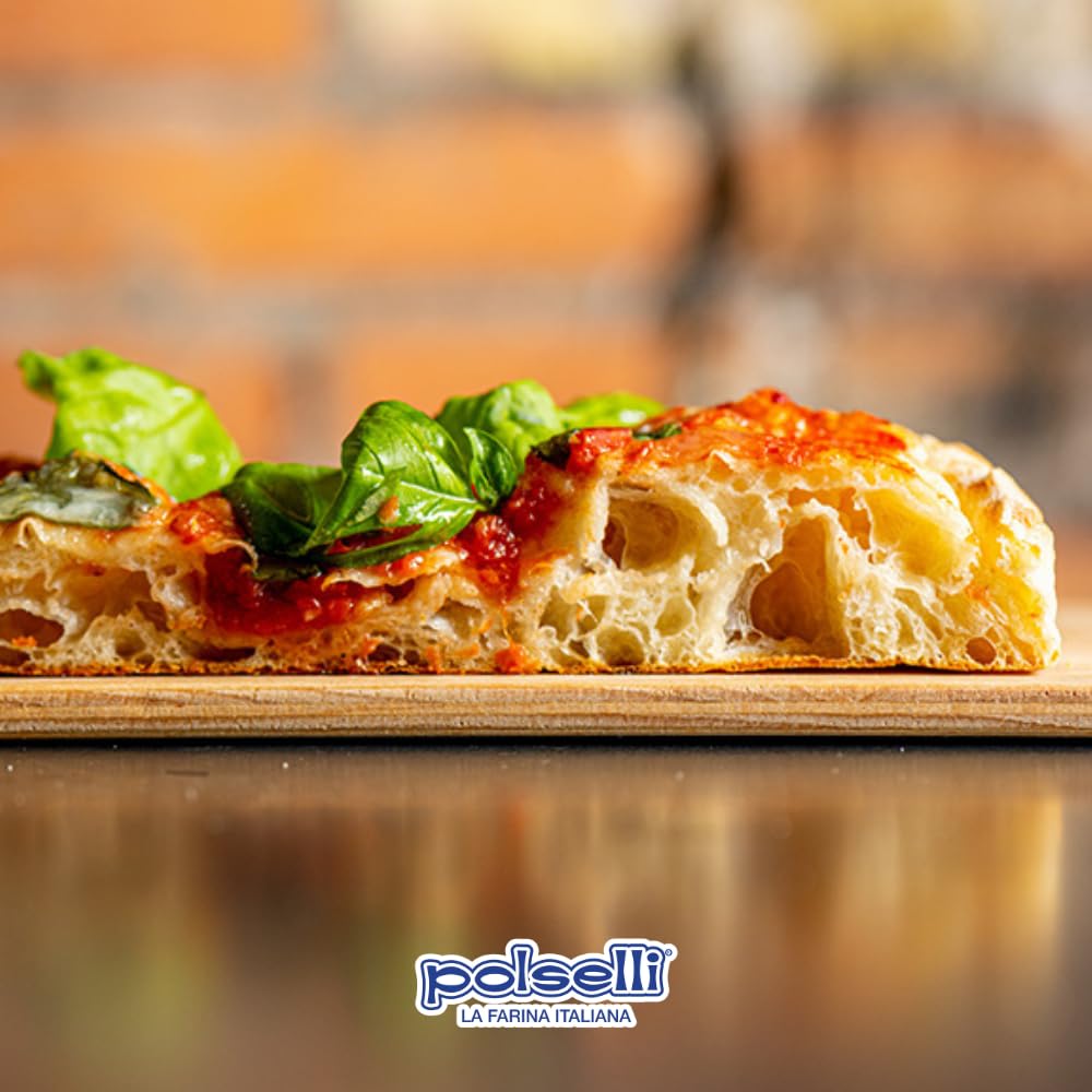 POLSELLI Semola Flour, 1 kg, Great for Bread, Pizza, Pasta Making, 70.55 Ounce