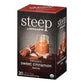 Steep Organic Sweet Cinnamon Black Tea 20 Count Box (1 Box), Certified Organic, Gluten-Free, Kosher Tea In Foil-Wrapped Bags
