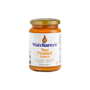 Watcharee'S Thai Peanut Sauce | Vegan | Authentic Traditional Thai Recipe | 12.8Oz Jar (Thai Peanut, 2 Pack)