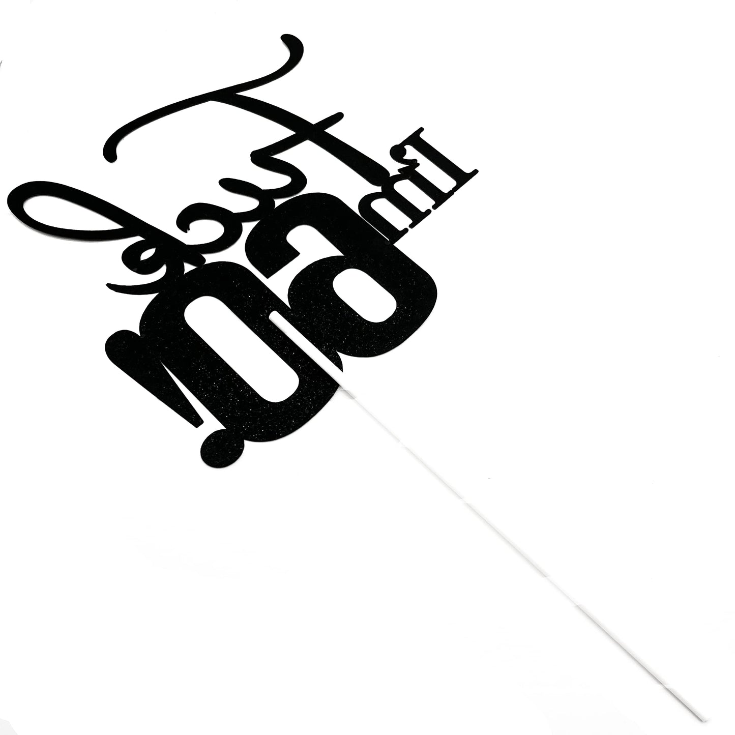 Fxxk I'M 60! Birthday Cake Toppers-Black Glitter , Sixty Cake Topper , 60 Cake Topper , 60Th Birthday Decorations ,60Th Birthday