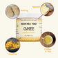 Indian Milk & Honey Ghee Butter - Grass-Fed, Handmade, Lactose & Gluten Free - 7.2 oz, Recyclable PET Jar