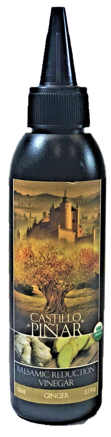 Castillo de Piar 150ml Ginger Balsamic Reduced Vinegar Certified USDA Organic Non GMO