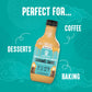 Lakanto Sugar Free Caramel Sauce - Perfect Topping for Brownies, Ice Cream, Milkshake, Smoothies, Coffee, Desserts, Monk Fruit S