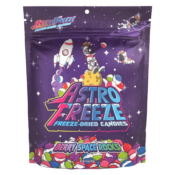 Premium Freeze Dried Wild Berry Skittles - 4.5Oz Berry Space Rocks Freeze Dried Candy - Melon Berry, Wild Cherry, Berry Punch, R