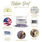 Bakell Edible Glitter Deep Purple Tinker Dust®, 5 Gram | KOSHER Certified | 100% Edible for Cakes, Cupcakes, and Drinks