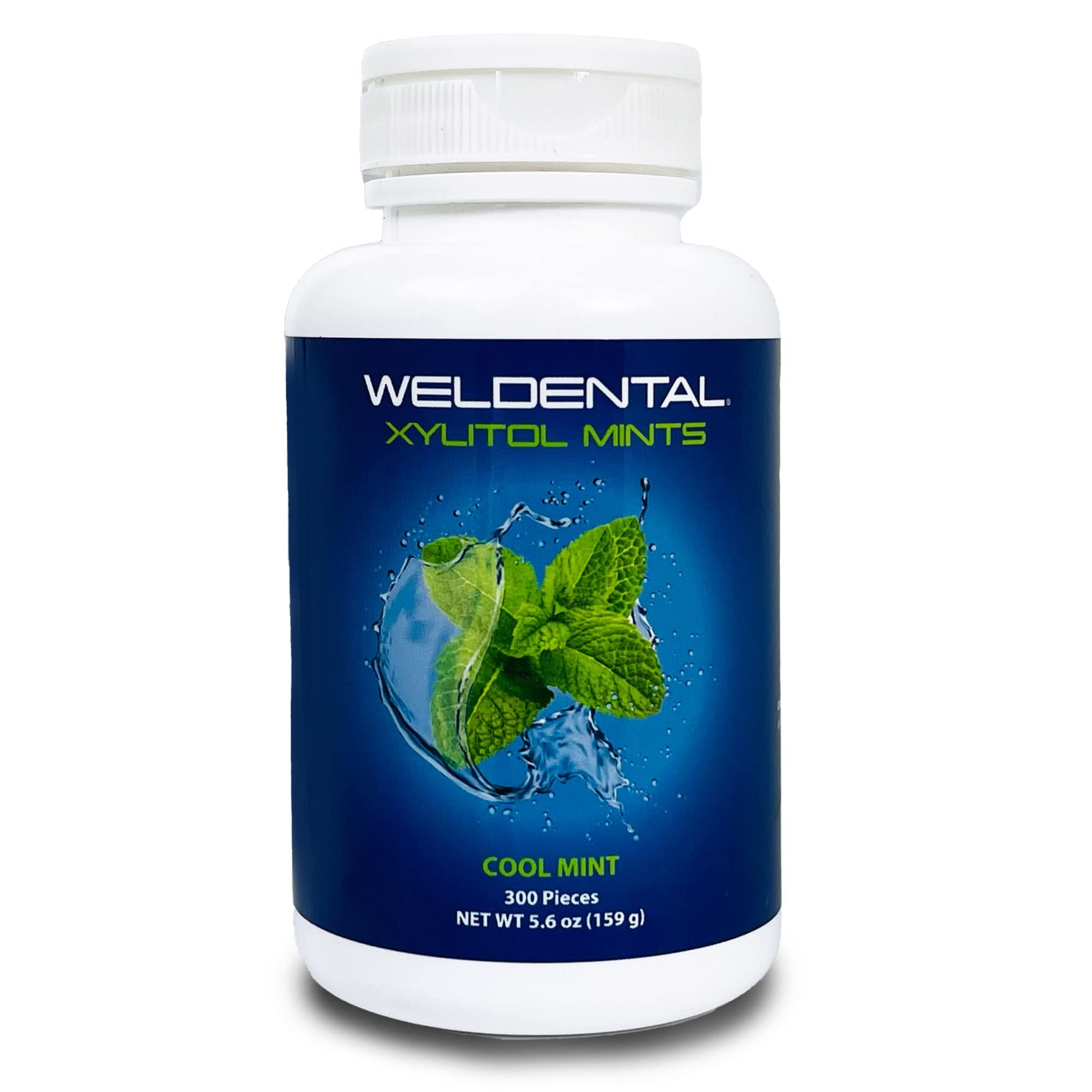 Weldental Xylitol Mints 300 count cool Mint