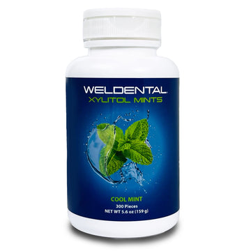 Weldental Xylitol Mints 300 count cool Mint