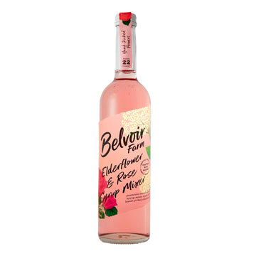 Belvoir Elderflower & Rose Syrup Mixer 500Ml (Elderflower & Rose, Pack Of 1)