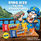 Cap'N Crunch Quaker King Size Treat Bars, Peanut Butter Flavor, 12 Count