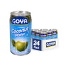 Goya Foods Coconut Water with Pulp, 11.8 Fl Oz, Pack of 24, Refreshing Beverage