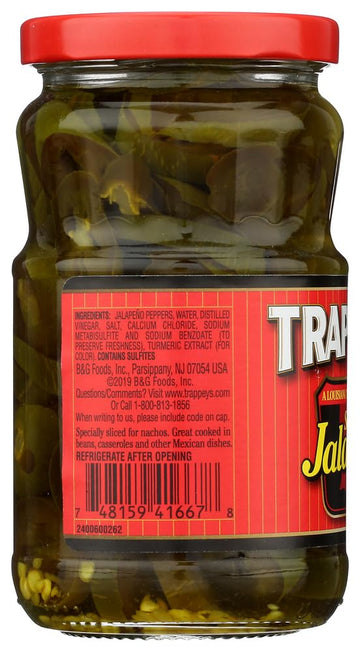 Trappeys Sliced Jalapeno Peppers, 12 Oz (Pack Of 2)