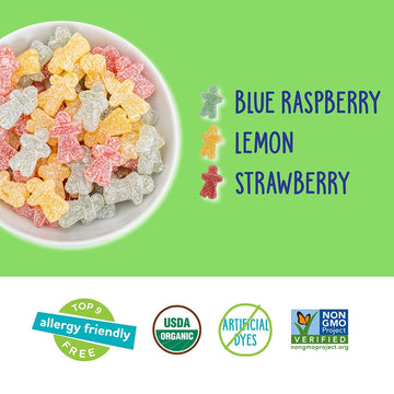 Yumearth Organic Easter Sour Littles Chewy Candy - Allergy Friendly (Top 9 Free), No Artificial Dyes Or Flavors, Non Gmo, Gluten