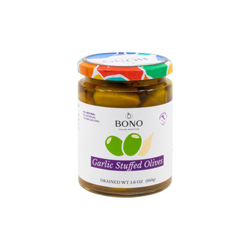 Bono Italian Gourmet Olives | Product Of Italy | All Natural | No Artificial Colors Or Dyes | Non-Gmo Verified, (Pack Of 2) (5.6