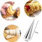 Non-Stick Cream Cannoli Tubes, Fantasyday 30 Pcs Stainless Steel Baking Cones Pastry Roll Horn Croissant Mold Cannoli Shells - P