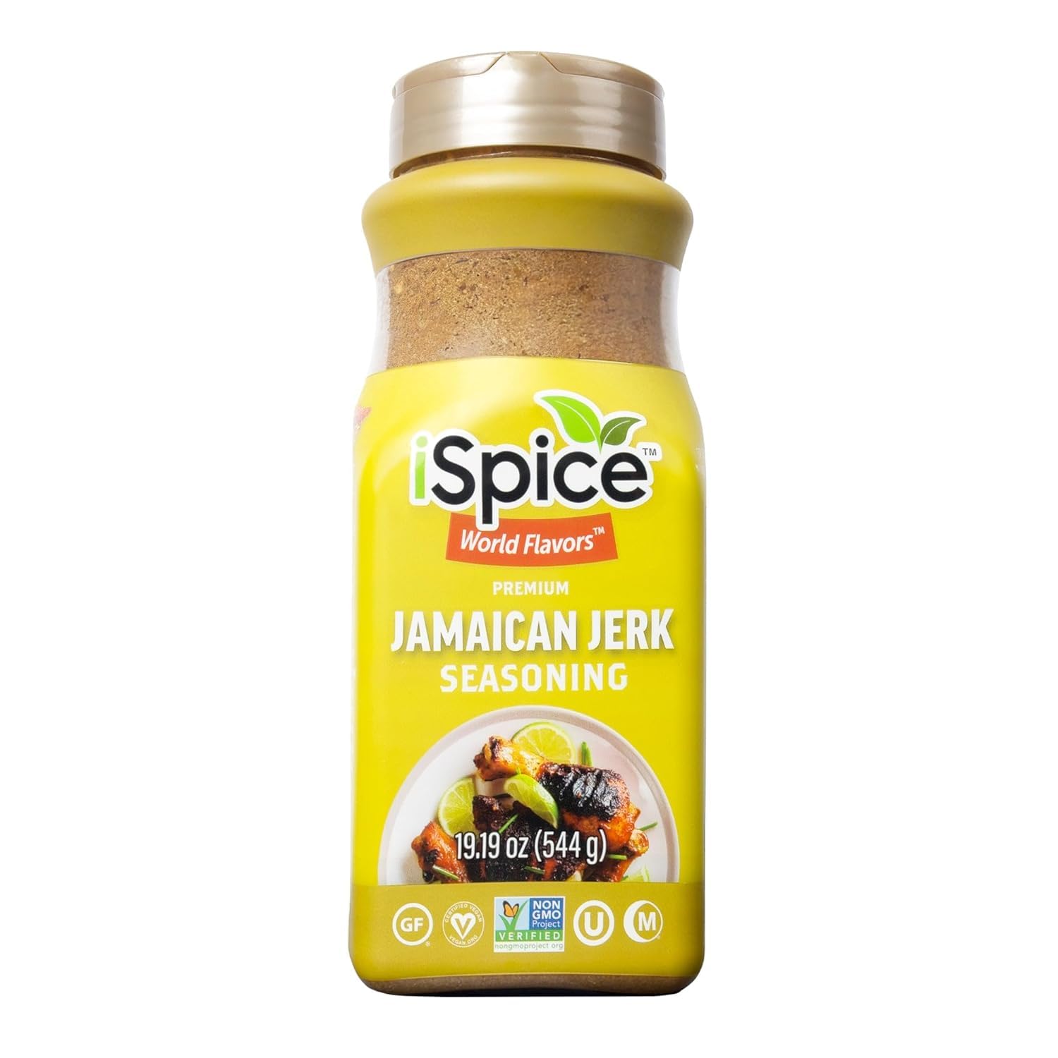 iSpice Blend | Jamaican Jerk | 19.19 oz | Mixed Spice & Seasoning | Bulk Size | Halal | Kosher (Jamaican Jerk)