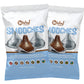 No Whey! Foods Smooches Vegan Chocolate Candy, Allergy Friendly, 2 Bags
