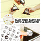 Korean Seaweed Wrappers For Triangular Onigiri Rice Ball 40 Sheets + 48 Cute Character Sealing Stickers - Twice Roasted Onigiri