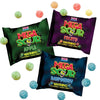 3 Pack Bundle Barnett Sweets Mega Sour Candy - Raspberry | Fruits | Apple - Trendy Sweet Bags - Traditionally Handmade Sweets - 