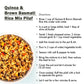 Pride Of India - Pack Of 6 - Quinoa & Basmati Whole Grain Mix - Brown Rice Quinoa Supergrain, 3 Lbs Jar