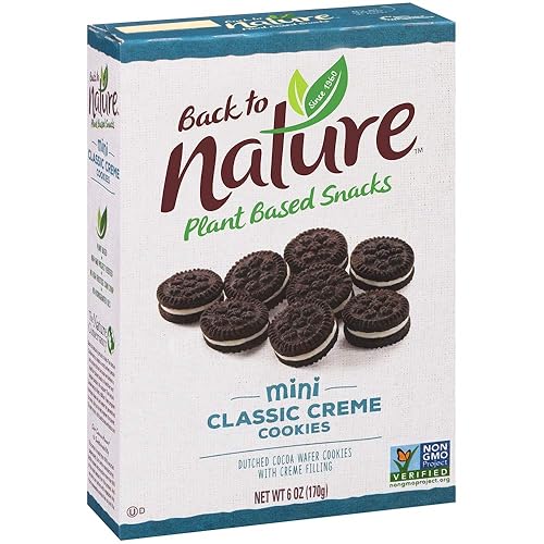 Back To Nature - Cookies Mini Clssc Cream - Case Of 6-6 Oz(D0102H5Nfl8)