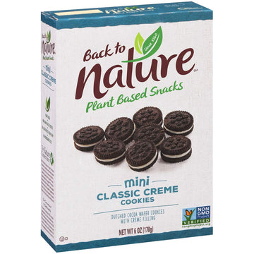 Back To Nature - Cookies Mini Clssc Cream - Case Of 6-6 Oz(D0102H5Nfl8)