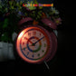 Peakeep Loud Alarm Clock For Kids Learning Telling Time Teaching Clock, 4 Inches Rainbow-Colored Twin Bell Analog Alarm Clock Ba