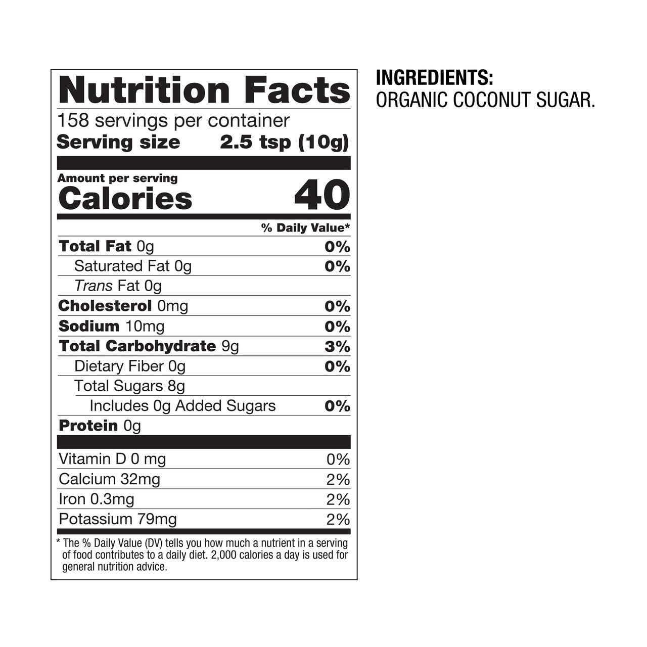 BetterBody Foods Organic Coconut Palm Sugar, Gluten-Free, Non-GMO, Low Glycemic Sugar Substitute, 3.5 lbs, 56 ounces