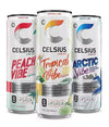 Celsius-Energy Sparkling Vibe Variety Pack, 12 fl. oz., 6 Pack - Peach, Tropical, and Arctic Vibe (6 Pack)