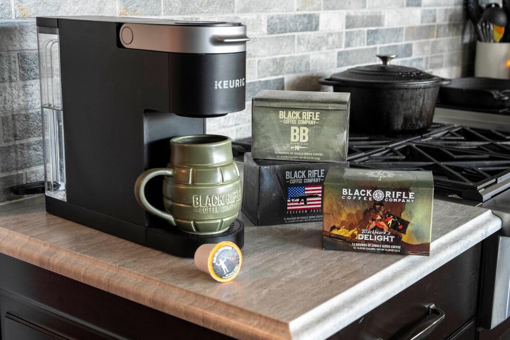 Black   Coffee Company Dark Roast Coffee Pods, 12 Single Serve Pods