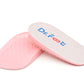 Dr. Foot'S Height Increase Insoles, Heel Cushion Inserts, Heel Lift Inserts For Leg Length Discrepancies (0.6'' Height)