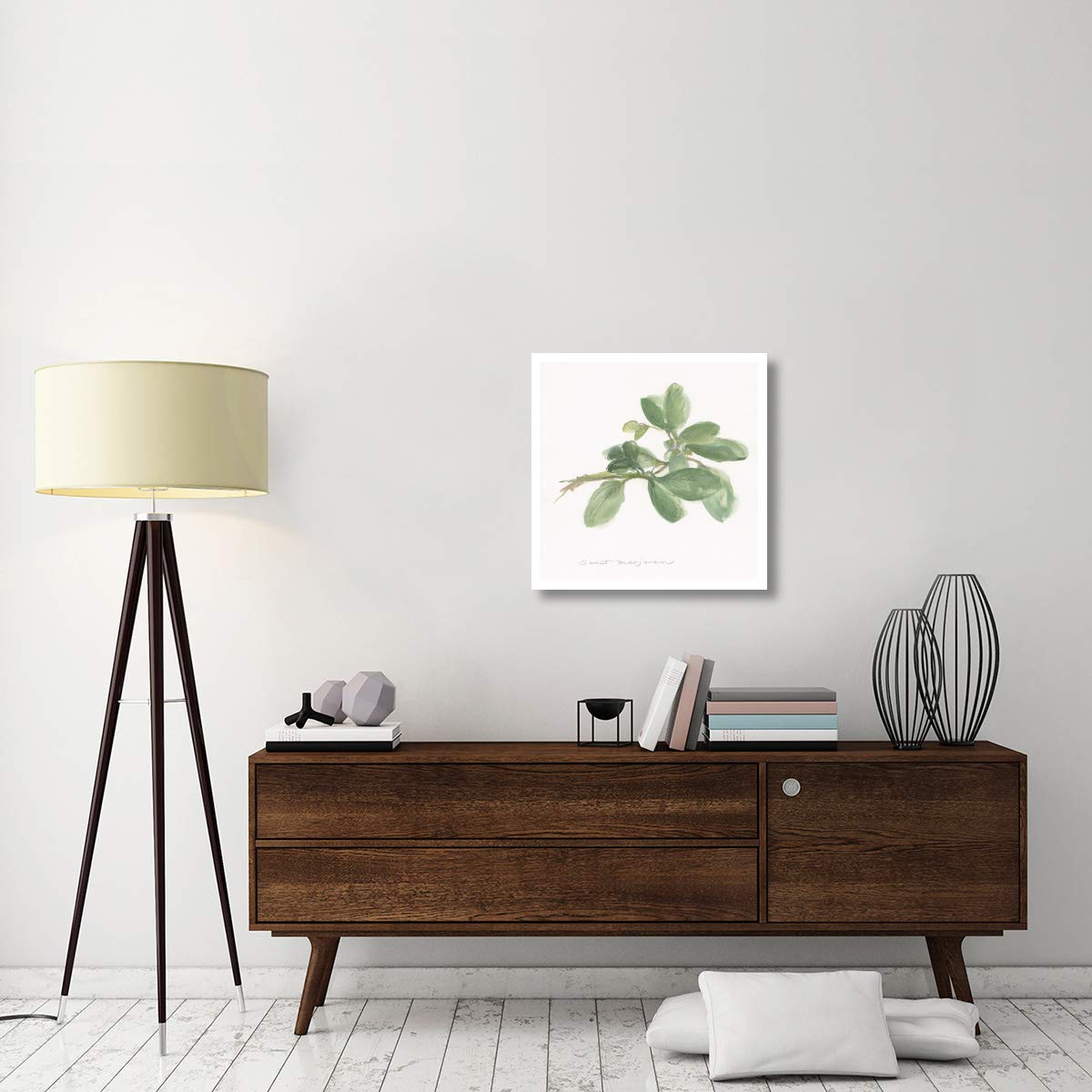 Sweet Marjoram -Paper Art-26''X26''
