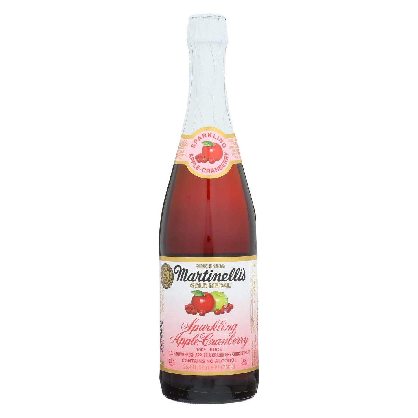 Martinellis Apple Cranberry 25.4 oz (Pack of 12)
