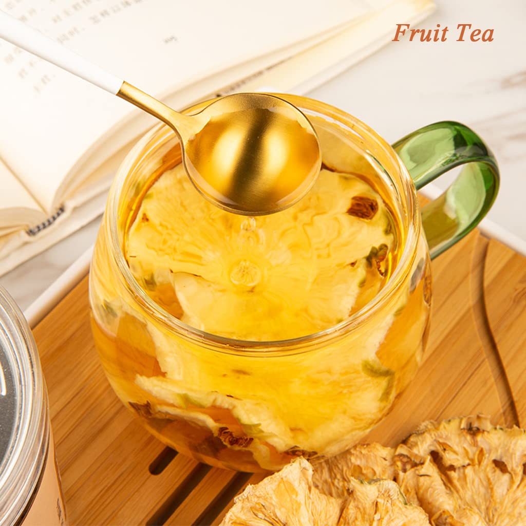 Mkostlich Dried Pineapple Slices, No Sugar Added, 100g/3.52oz, Pack of 1