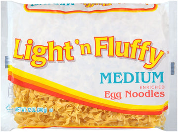 Light N Fluffy Medium Egg Noodles, 12 Ounce