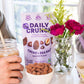 Daily Crunch, Cacao And Sea Salt Sprouted Almond, Minis (1.5Oz, Pack Of 8)- Sprouted And Dehydrated For A Unique Crunch, Keto Fr