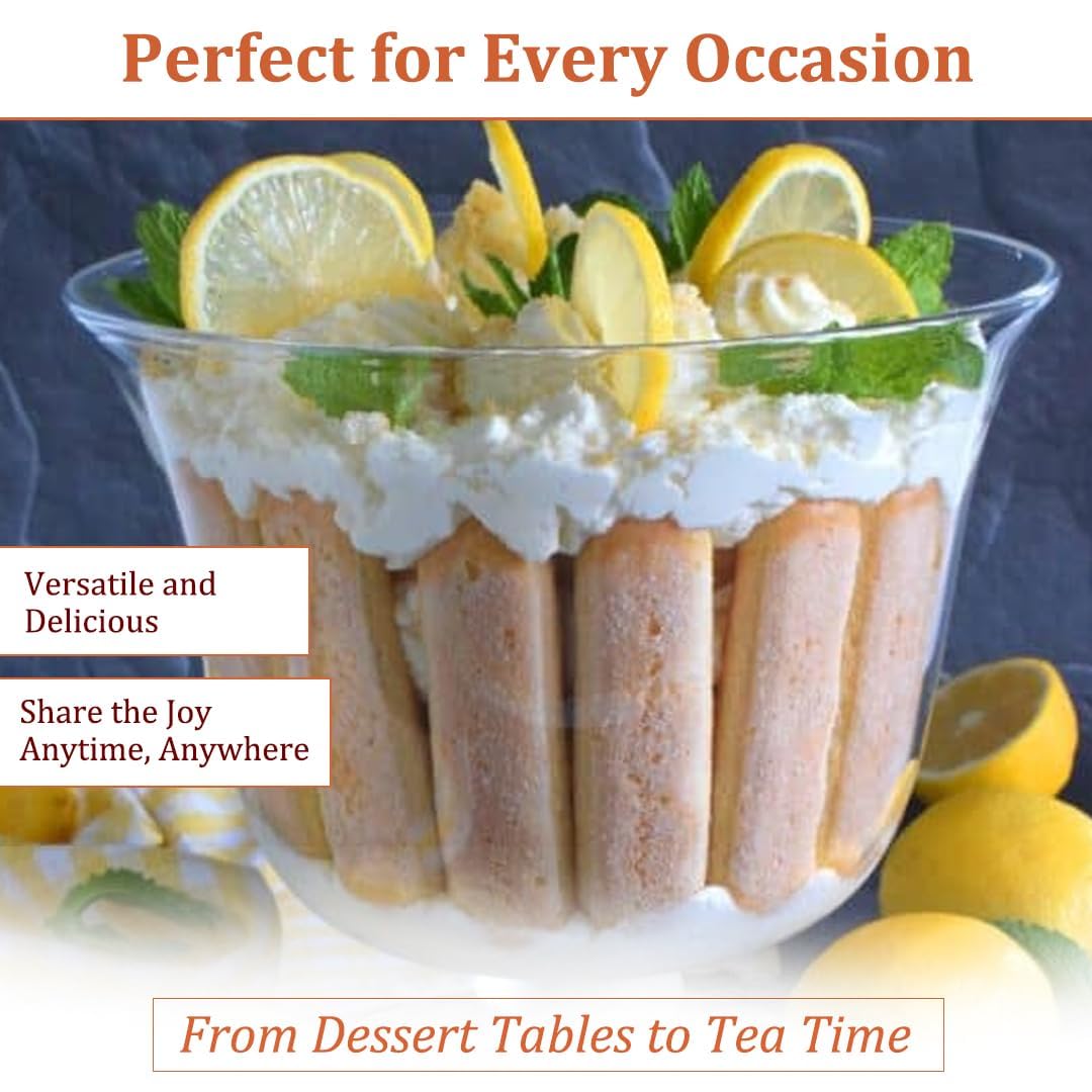 Piacelli Ladyfingers Tiramisu Speciale - Authentic Italian Sponge Lady Fingers For Tiramisu - Traditionally Baked Ladyfinger Coo