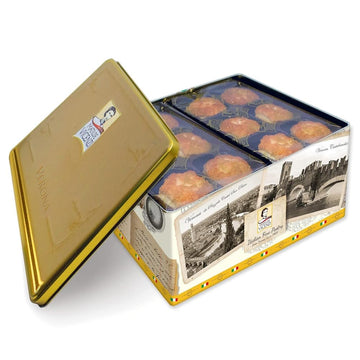 Pasticceria Matilde Vicenzi Verona Cookie Tin - Gourmet Assorted Italian Cookies, 25.4oz (720g), Individually Wrapped, Christmas Gift