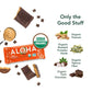 ALOHA Organic Plant Based Protein Bars - Peanut Butter Cup Bar - 12 Bars, Vegan, Low Sugar, Gluten-Free, Low Carb, Non-GMO, No S