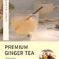 TeeLux Ginger Tea Bags, Caffeine Free, Spicy & Zesty Flavor, 100 Count